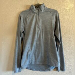 Champion Light Blue Quarter-Zip Top